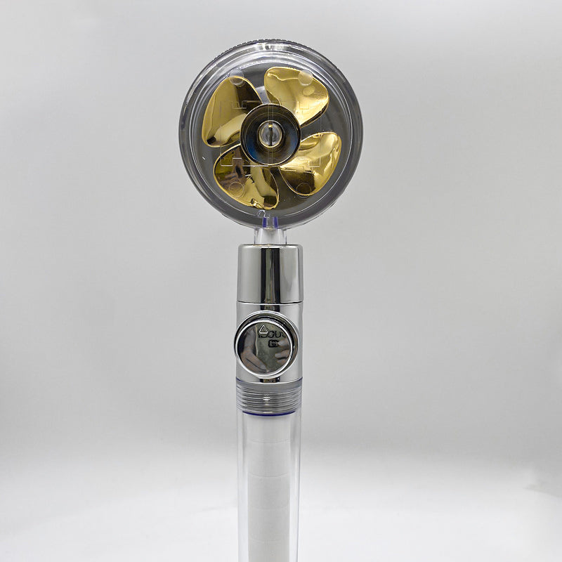 High Pressure Water Saving Shower Head with 360° Rotation
