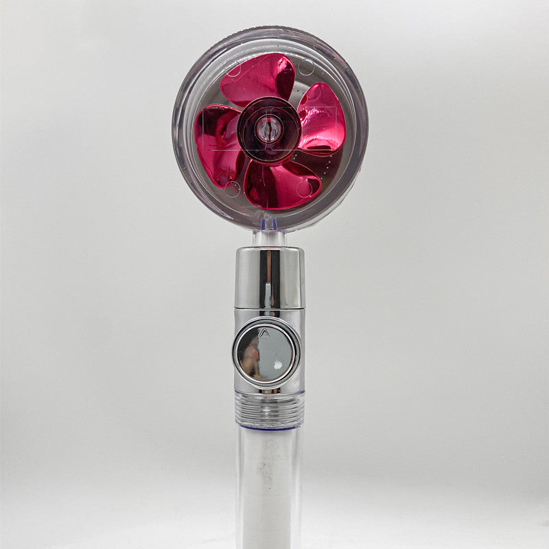 High Pressure Water Saving Shower Head with 360° Rotation
