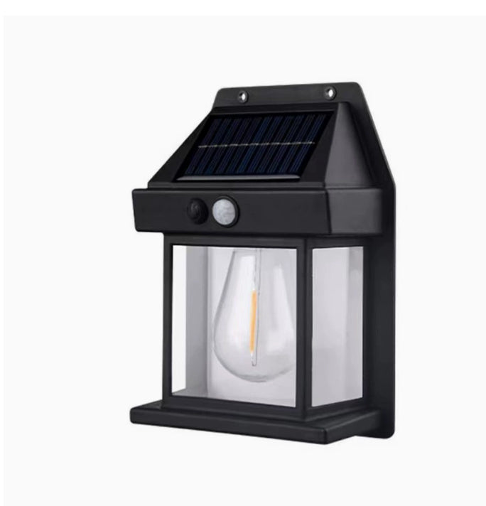 Solar Motion Sensor Wall Light for Outdoor Garden & Patio