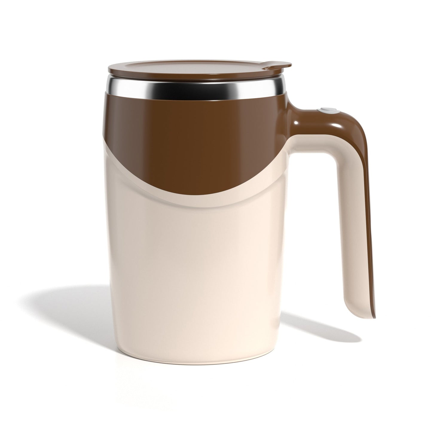 Rechargeable Self Stirring Coffee Mug with Magnetic Mixing