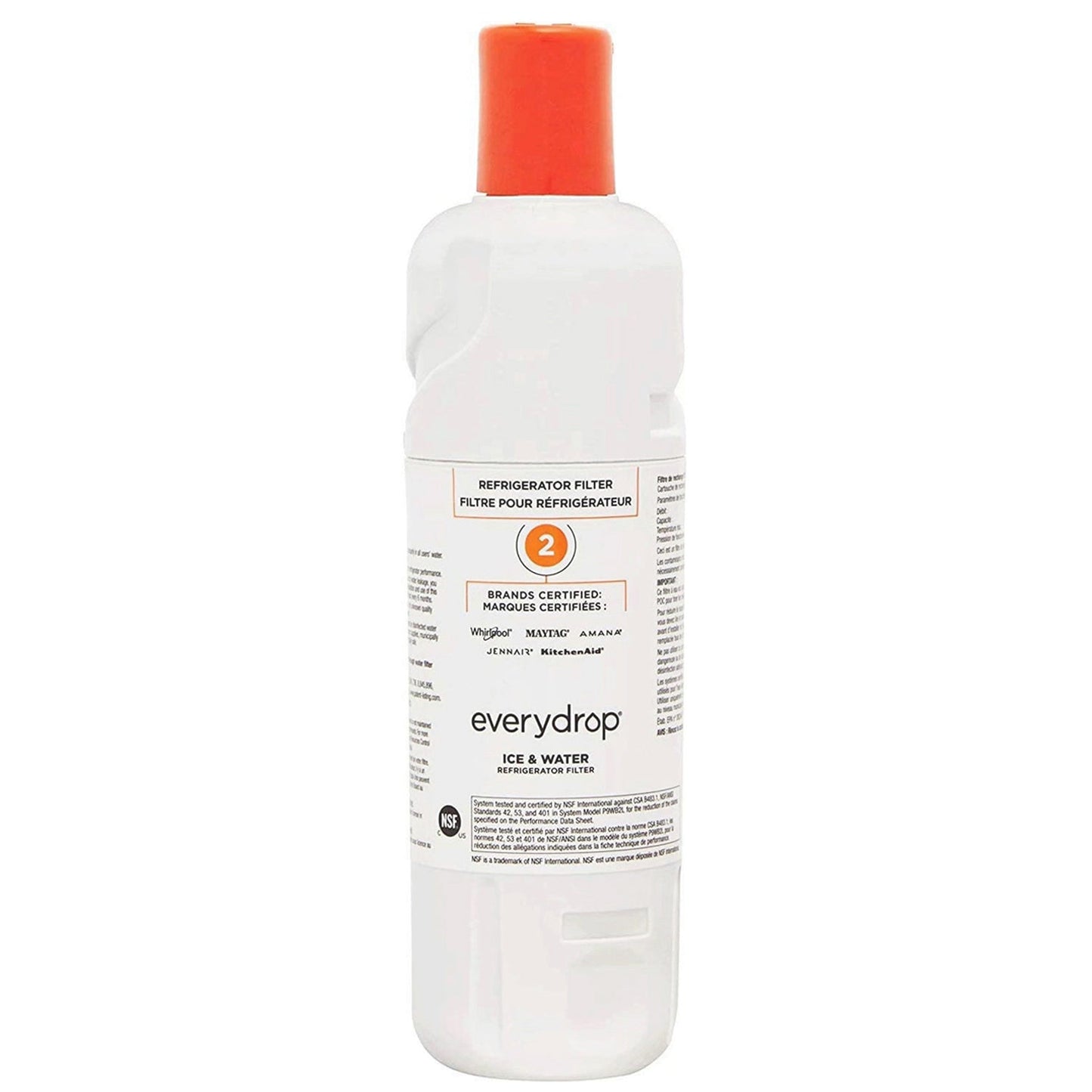 EDR2RXD1 Water Filter - Filter 2 - W10413645A Water Filter detail image 1