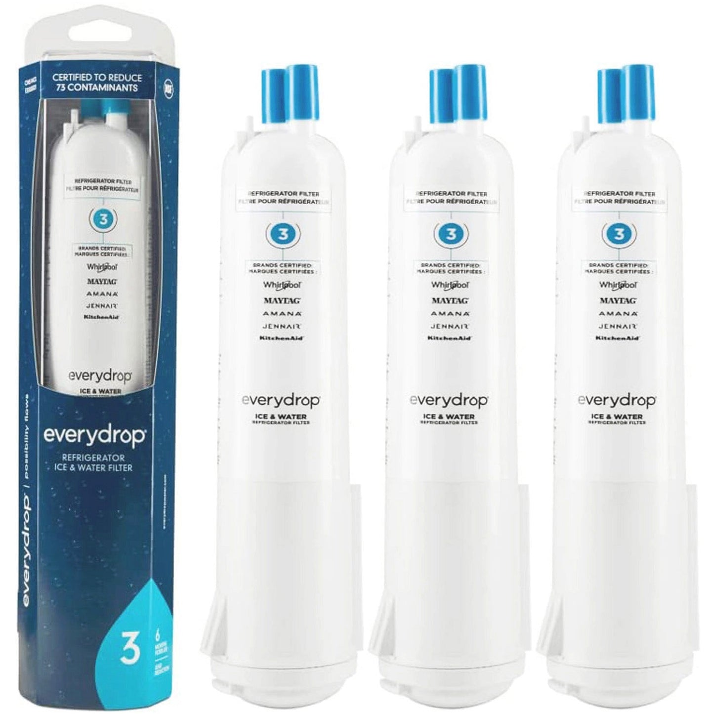 EDR3RXD1 Water Filter - Filter 3 - 4396841 Water Filter - 3 Packs