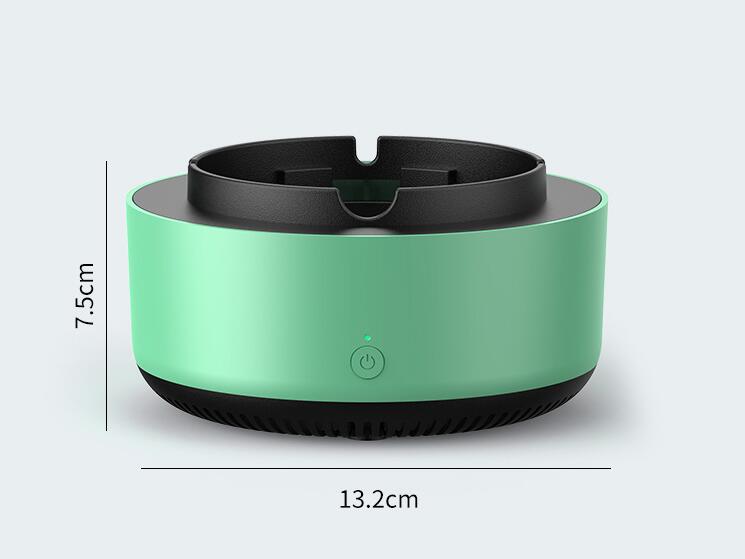 Smokeless Air Purifying Ashtray with Odor Removal Fan