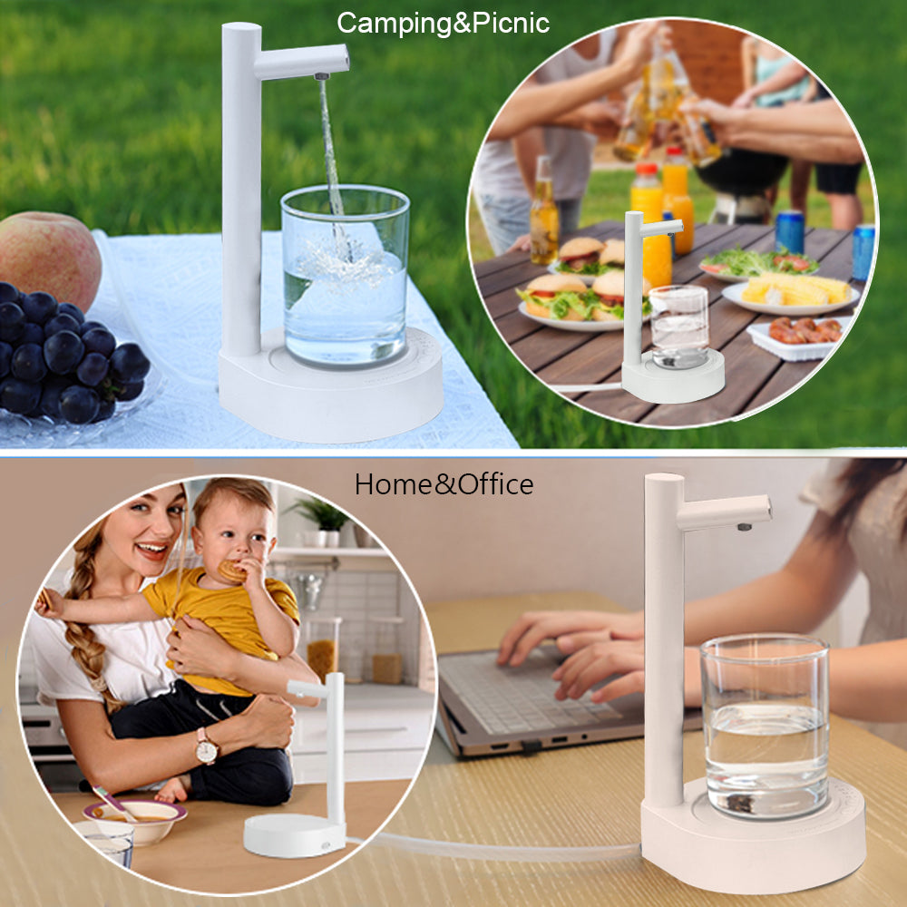 Rechargeable Automatic Water Bottle Dispenser for 5 Gallon Jugs