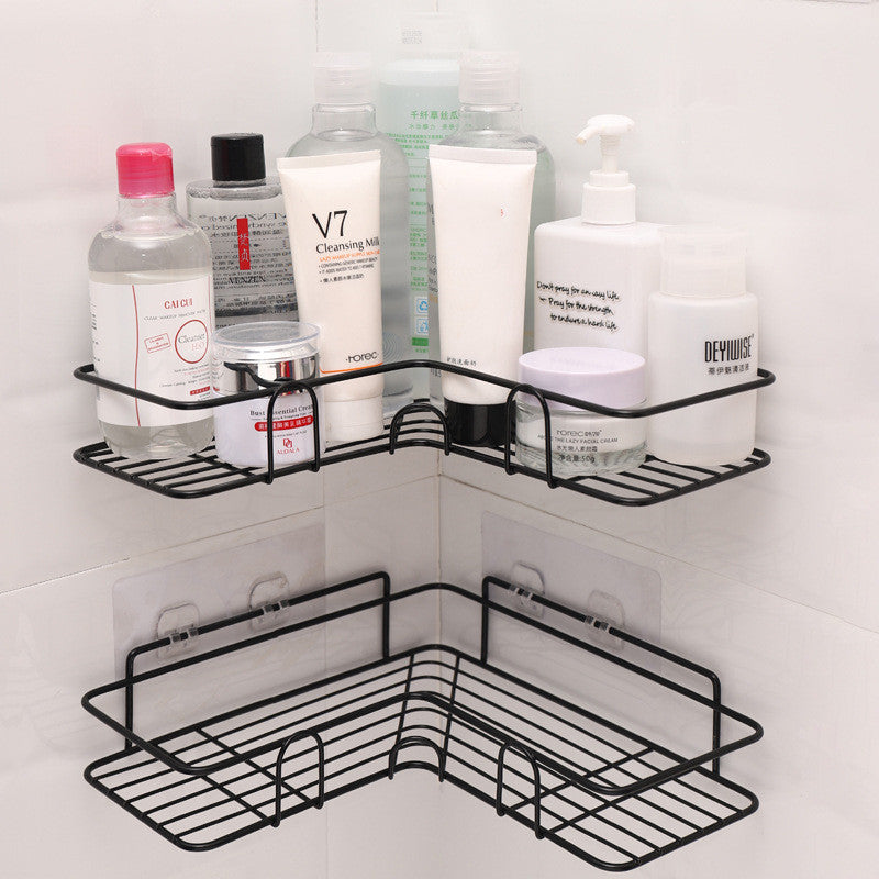 Rustproof Corner Shower Shelf Rack for Bathroom & Kitchen