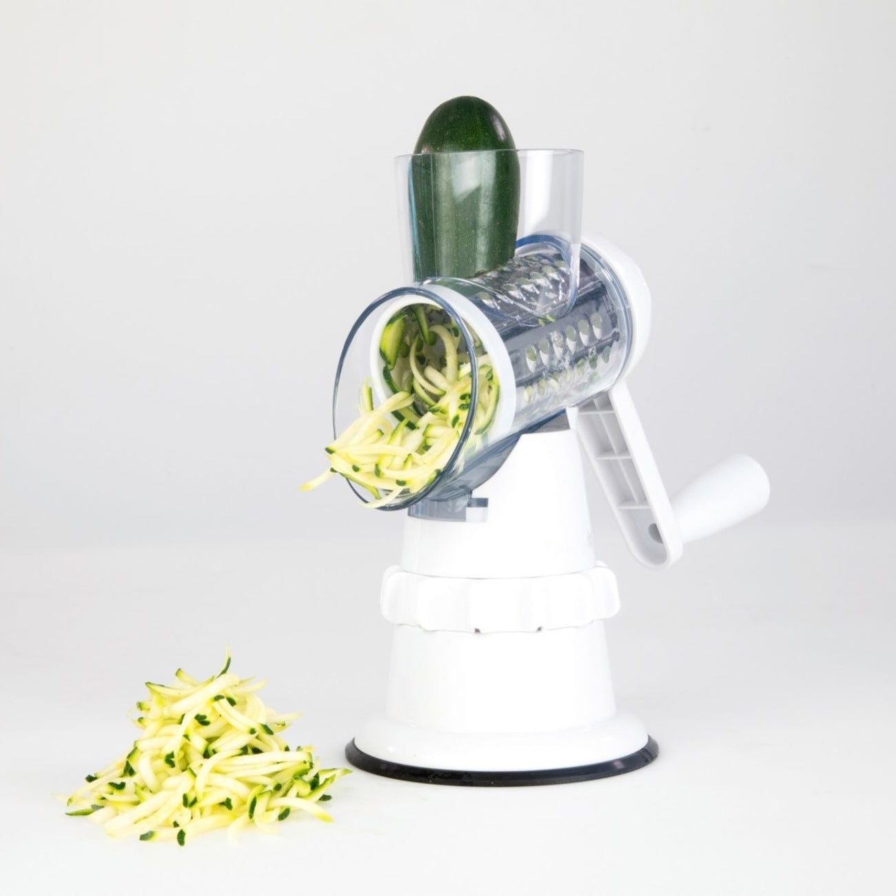 3-in-1 Manual Vegetable Slicer & Rotary Cheese Grater Tool