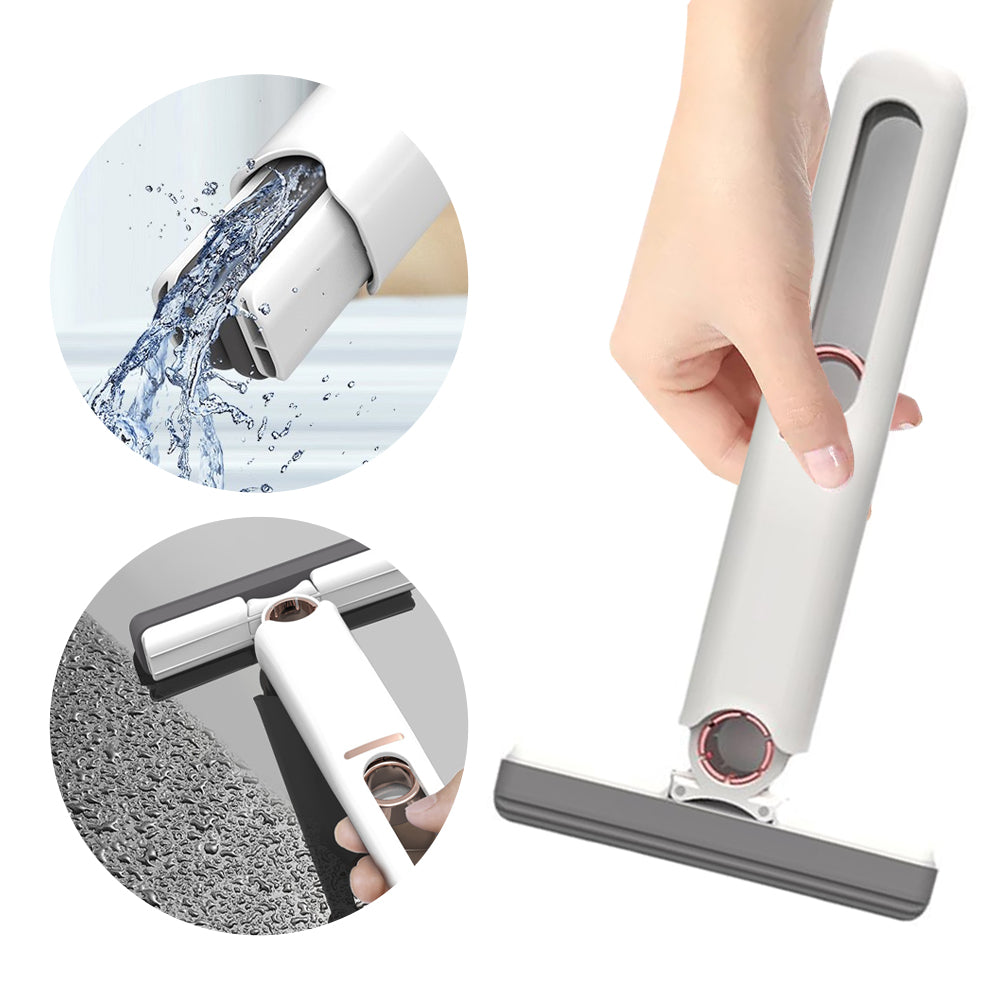 Mini Sponge Squeeze Mop for Kitchen, Desk, Car & Window Cleaning