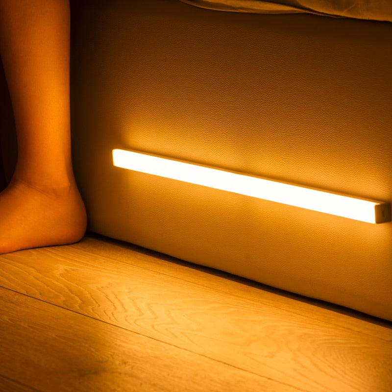 Rechargeable LED Motion Sensor Light Bar for Closet & Hallway