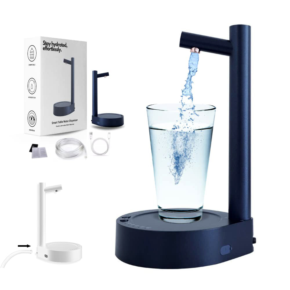 echargeable automatic water dispenser for 5 gallon bottles