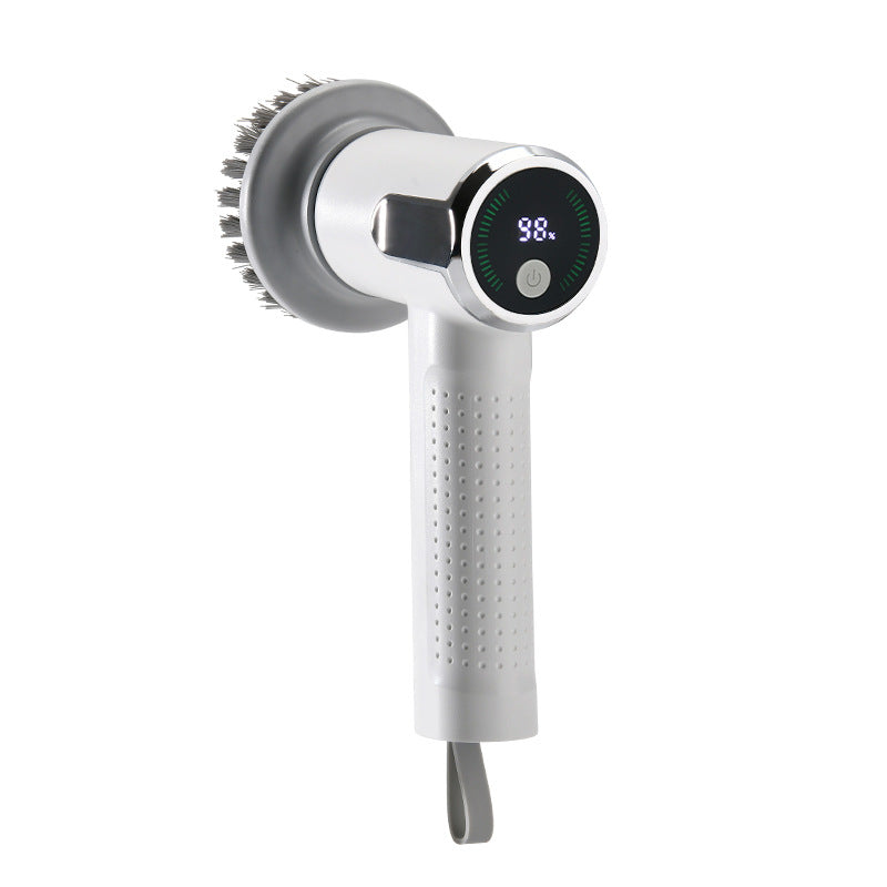 Cordless Electric Cleaning Brush for Kitchen & Bathroom Scrubbing